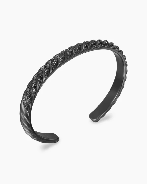 Sculpted Cable Cuff Bracelet – Image 3