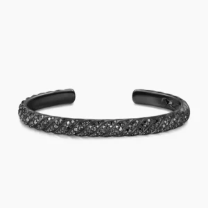 Sculpted Cable Cuff Bracelet