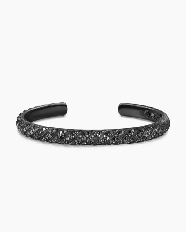 Sculpted Cable Cuff Bracelet