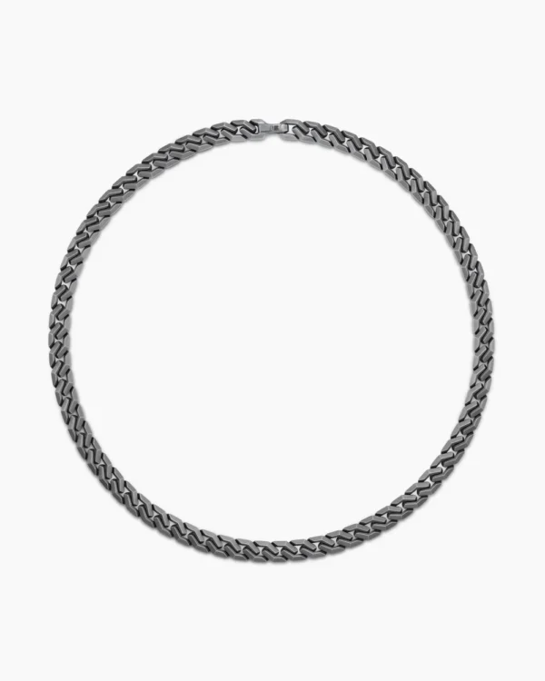 Curb Chain Angular Link Necklace