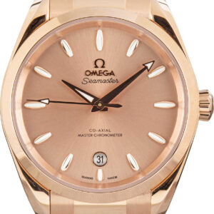 Omega Seamaster Aqua Terra Shades Sedna Gold