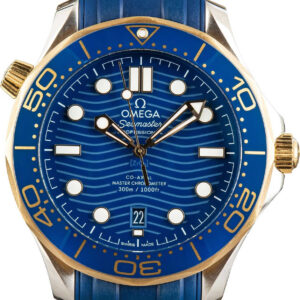 Preowned Omega Seamaster Stainless Steel & 18k Yellow Gold