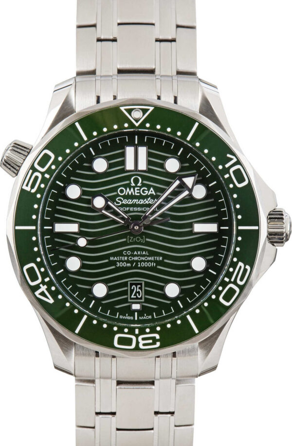Omega Seamaster Green Wave Dial