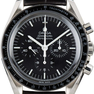 Pre-owned Omega Speedmaster Professional Moonwatch Black