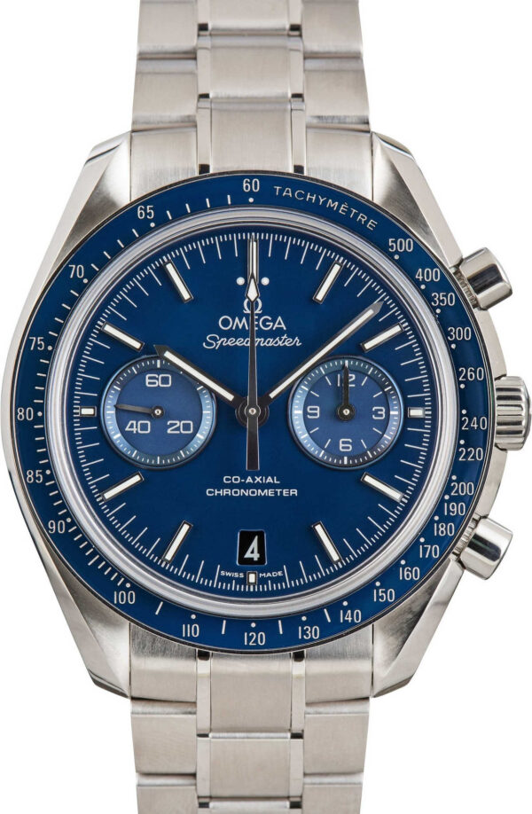 Pre-owned Omega Speedmaster Two Counters Blue Dial