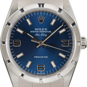 Rolex Air-King 14010 Blue Dial