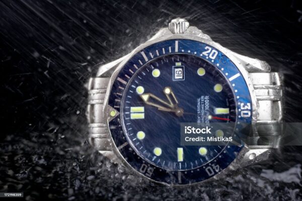 Used Omega Seamaster 300M Blue Wave Dial
