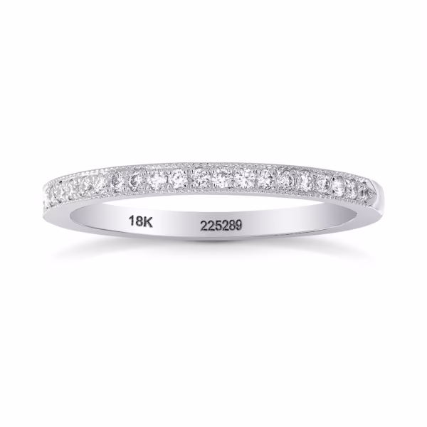 Diamond Wedding Ring – Image 4
