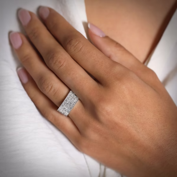 Diamond Band Ring – Image 4