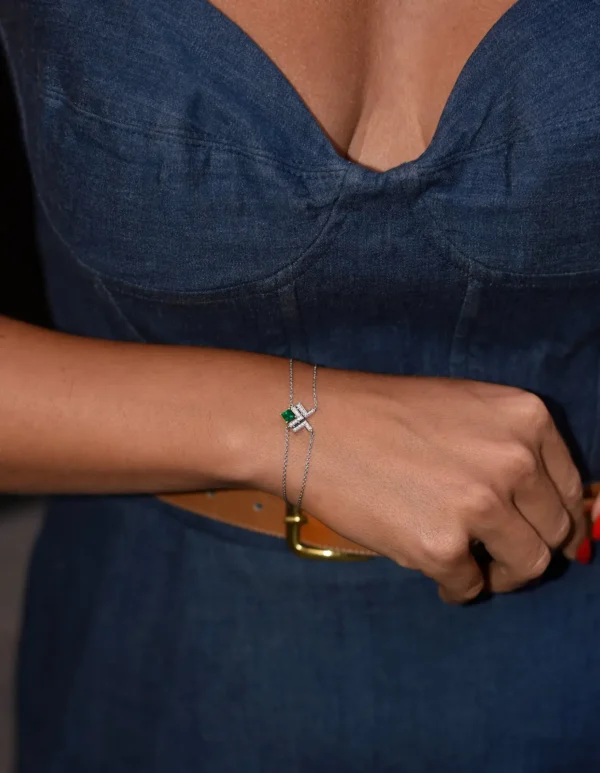 Princess Emerald  Bracelet – Image 2
