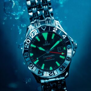 Pre-owned Omega Seamaster Planet Ocean 600M GMT