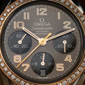 Mens Omega Speedmaster Moonwatch White Index Dial