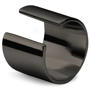 Helix | 3/8" (10 mm) Black Ear Cuff
