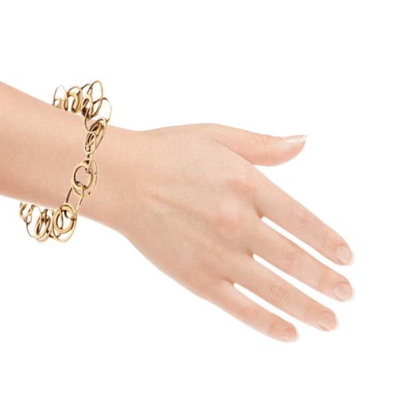 Estate Fancy Link Bracelet – Image 2