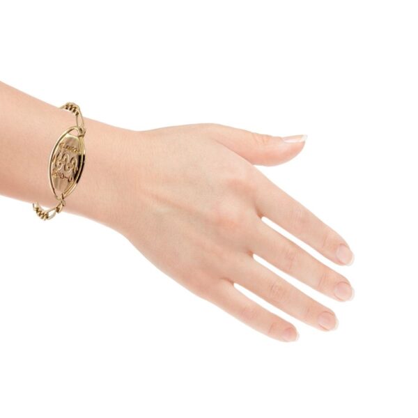 Estate Gold Medical Bracelet – Image 3