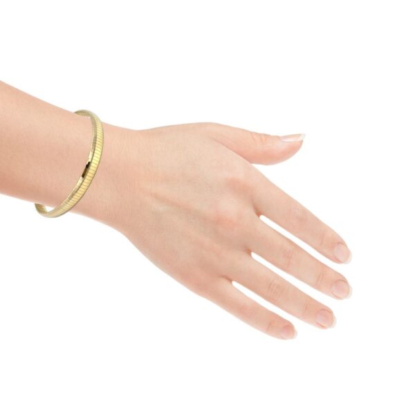 Estate Gold Omega Bracelet – Image 2