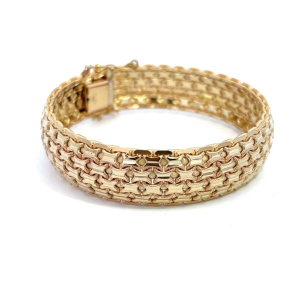 Estate Heavy Mesh Bracelet – Image 3