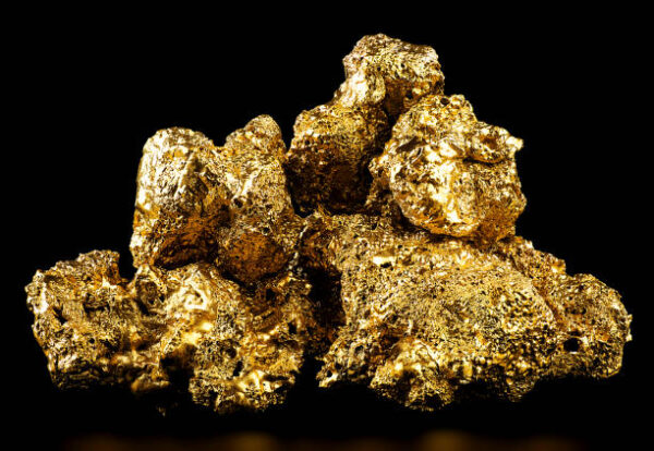 Gold Nugget Sculpture – Image 2