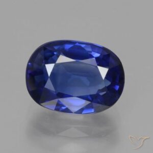 3.34ct Natural Royal Blue Sapphire, Oval