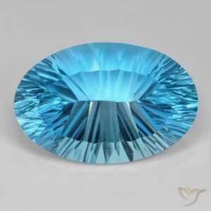Best Blue Topaz for a Sagittarius Zodiac Necklace