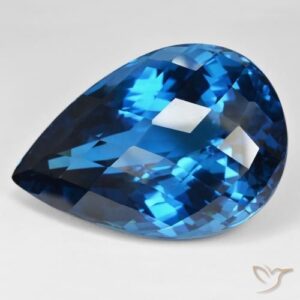 215.16ct Natural London Blue Topaz